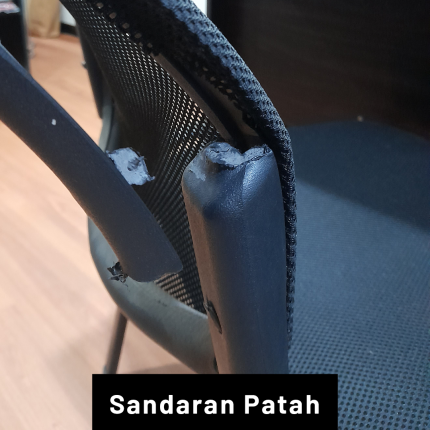 servis sandaran kursi patah
